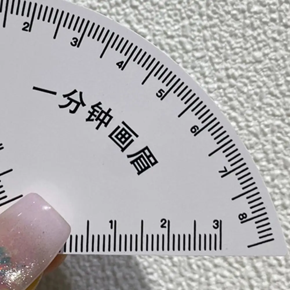 Women Eyebrow Stencil Fast Drawing Eyebrow Ruler 5pcs Eyebrow Design Ruler Set Microblading Mapping Shaping Template for Precise