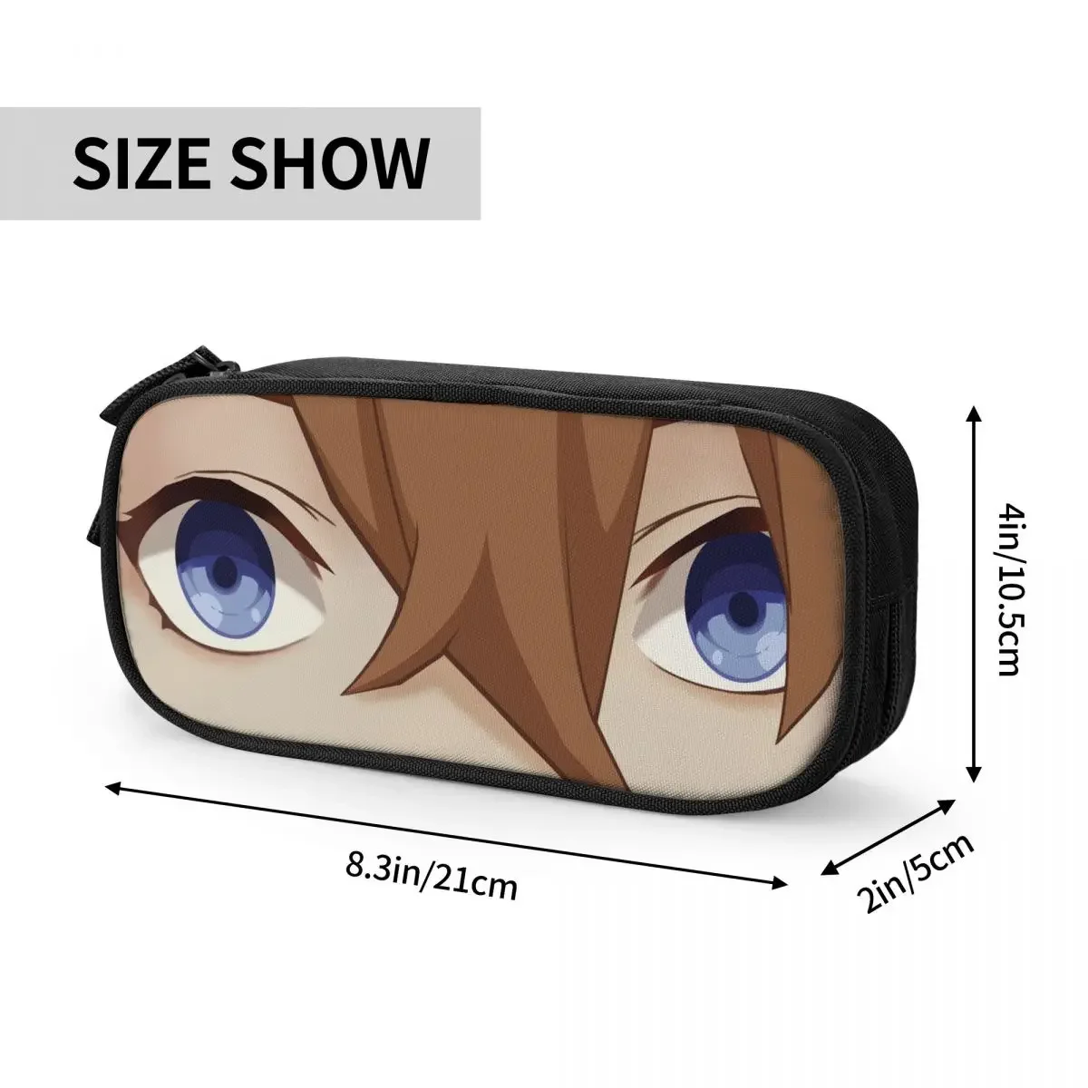 تشايلد جينشين تأثير مقلمة لطيف أنيمي لعبة القلم صندوق أكياس الفتيات الفتيان سعة كبيرة الطلاب مدرسة التجميل pencelcases #6