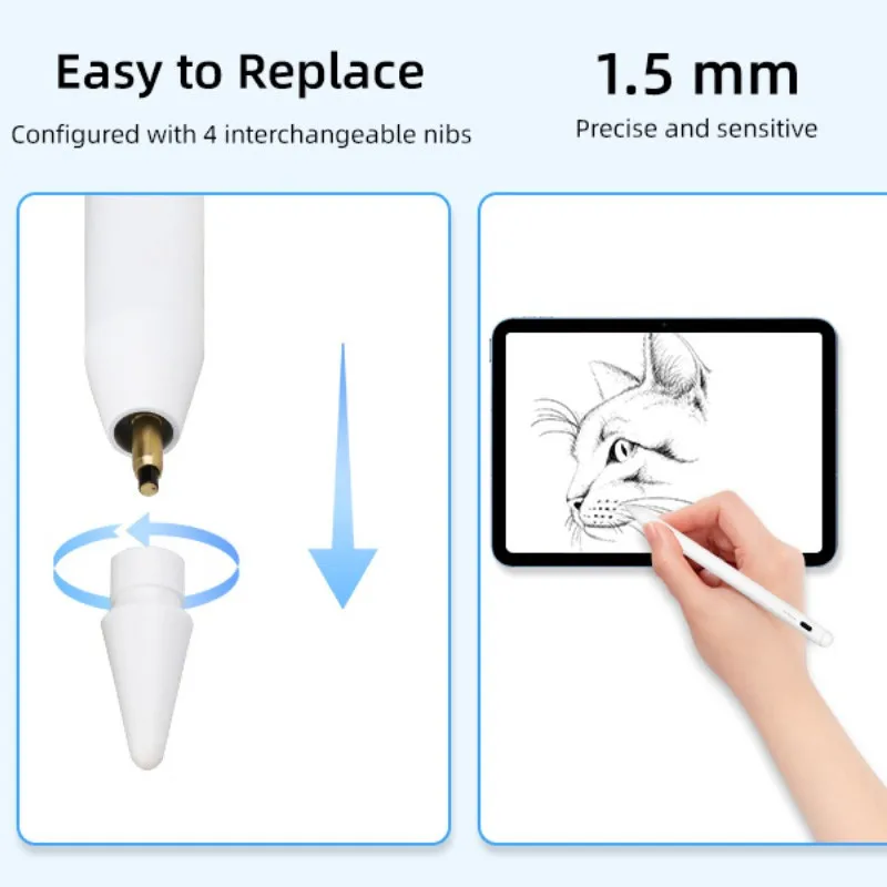 Stylus For Xiaomi Poco Pad 12.1 6 Max 6S Pro 6 5 Pro Fast Charging Tilt Sensitivity Magnetic For Redmi Pad SE/ Pro 12.1/ 10.61 - Image 5