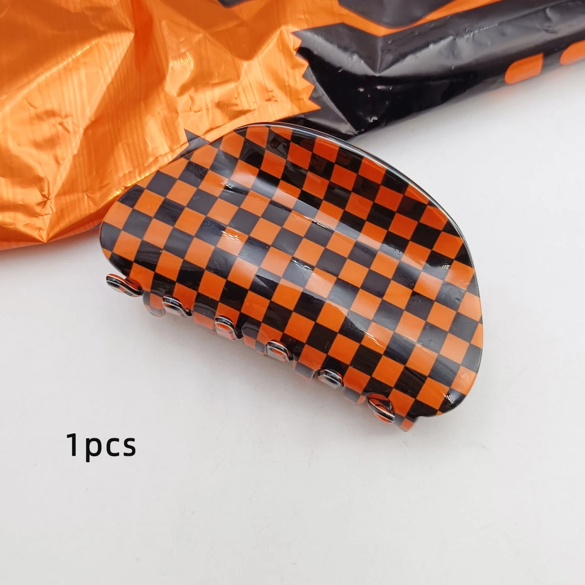 1PCS Halloween Haar Zubehör Geist Haar Clip für Frauen Mädchen Rote Hörner Haarnadel Schädel Klaue Y2K Gothic Haar schmuck – Detail 12