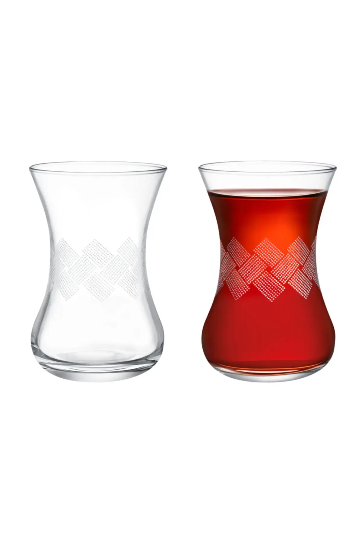 

DOLBOVI cardvi-white Rugs 6-120 ml Tea Glass Cup-ml Turkish Tea Glass Cup