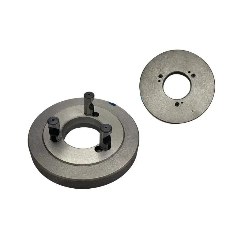 Transition Plate Pull Rod Screw Three Jaw Chuck Connecting D4-160 D4-200 D Type Lathe Spindle Flange Chuck Connecting Plate