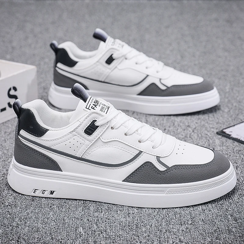 Explosive Style Men Casual Sneakers Four Seasons Trendy All-match Sport Shoes Male Minimalist Style Mens Dress Shoe Hard-Wearing