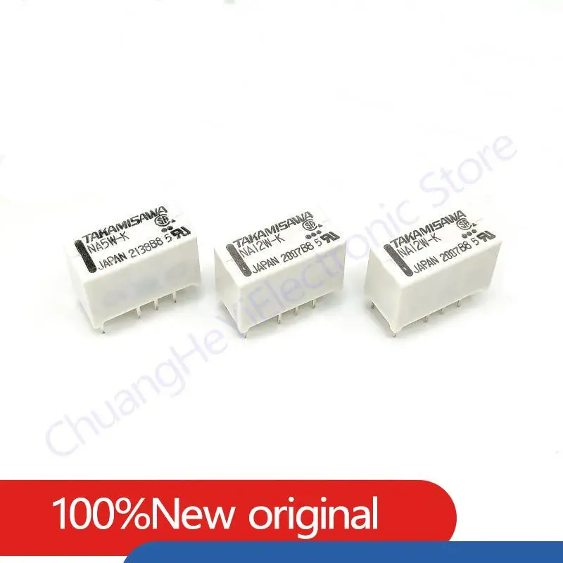 

50PCS/LOT Original New Relay NA5W-K NA12W-K NA24W-K 5VDC 12VDC 24VDC Signal Relay 2A 8 Pins