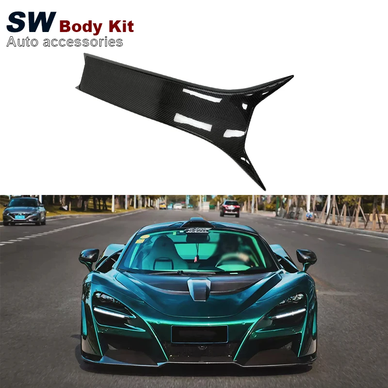 

Dry Carbon Fiber N Style 720S Roof Vent For McLaren 720S 675LT Upgrade Roof Vent Roof Air Scoop Aerodynamic Performance Kit