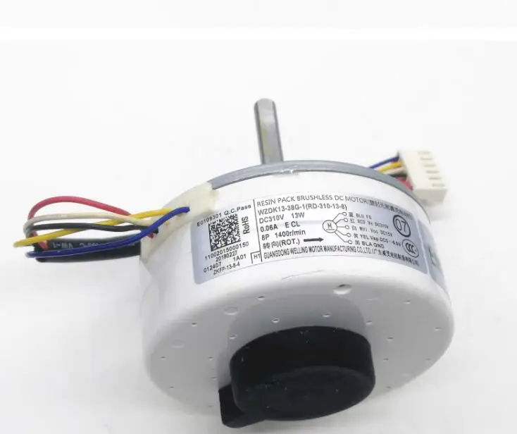 New Midea DC Motor Fan WZDK13-38G-1 WZDK13-38G-3 RD-310-13-8 SIC-37CVJ-F113-1 ZYTM93-3100016A