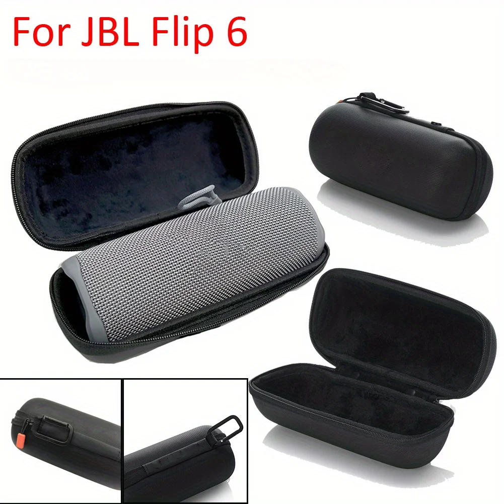 حقيبة مكبر الصوت اللاسلكي لـ JBL Flip 6 5 4 3 حافظة واقية EVA مقاومة للماء ومضادة للصدمات حقيبة حمل ملحقات مكبر الصوت