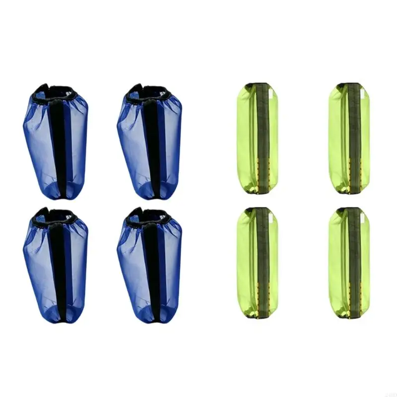 4Pcs Light Weight Horse Leg Fly Repellents Cover Breathable Mesh Fly Legging 24BD