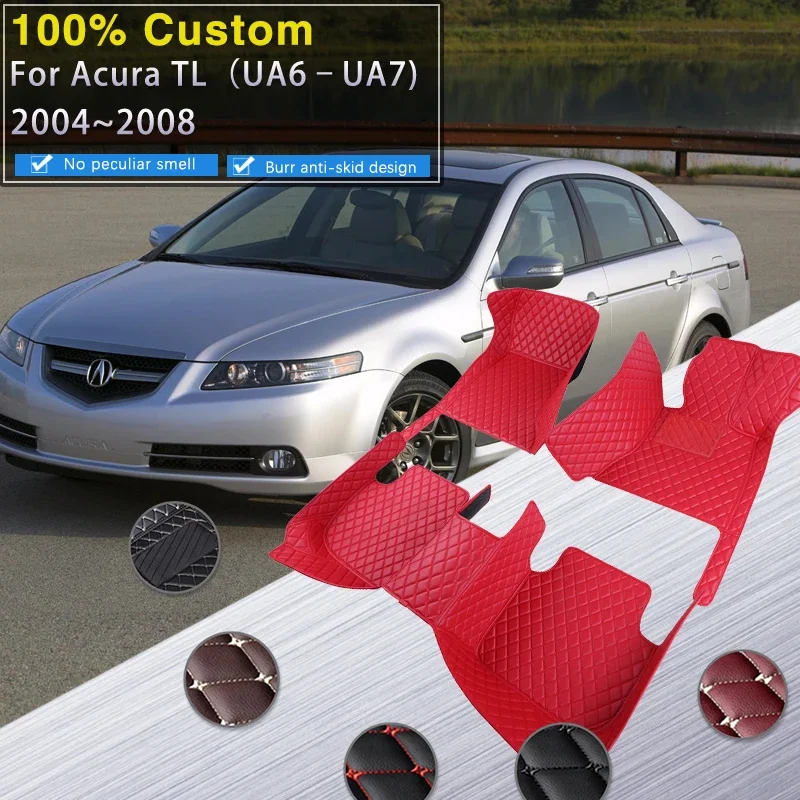 

Качественные автомобильные коврики для Acura TL UA6 UA7 MK3 2004 ~ 2008 Водонепроницаемый коврик Прочные коврики Полный комплект Кожаный напольный коврик Автомобильные аксессуары