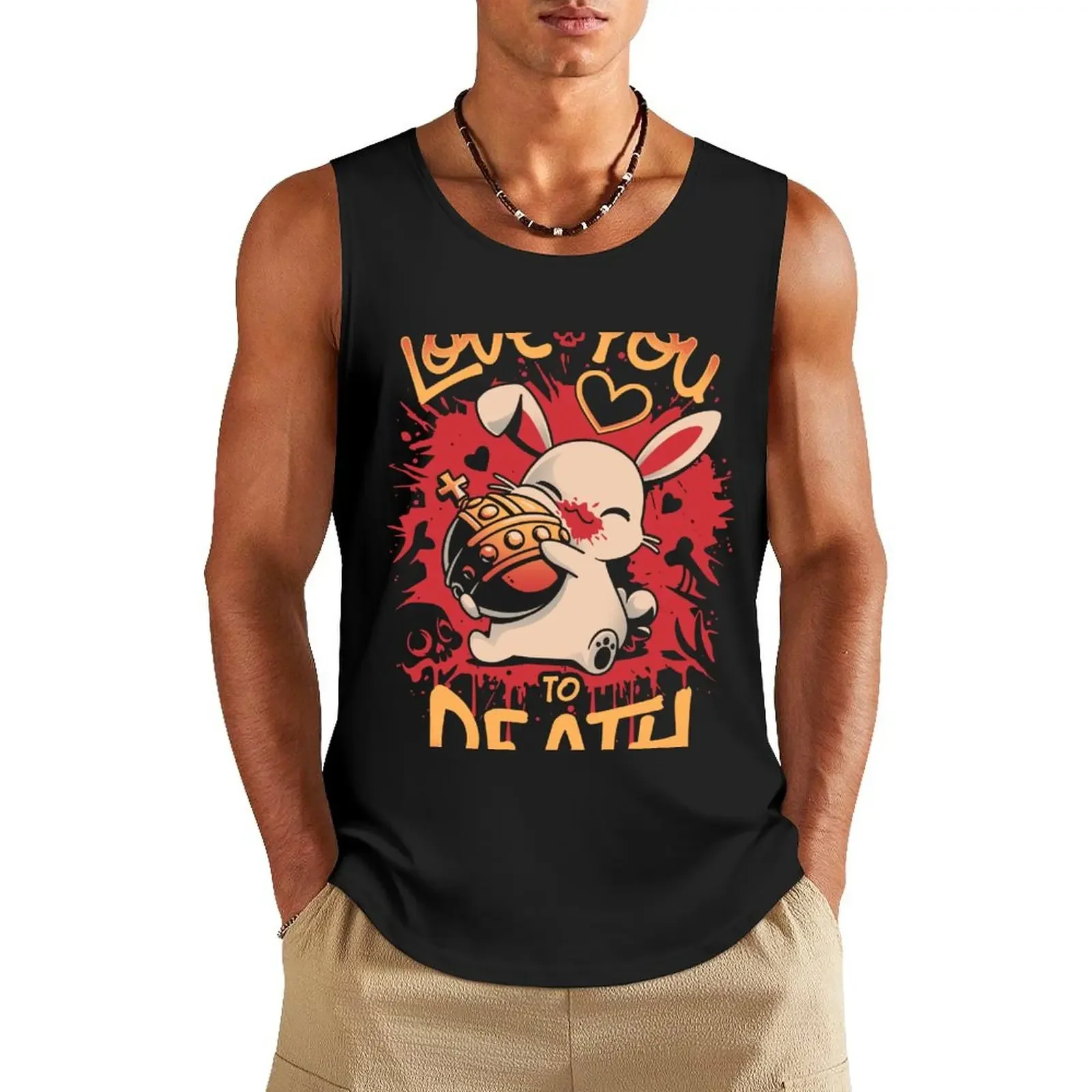 

Holy Love Grenade Tank Top Men's vest gym t-shirts man Working vest