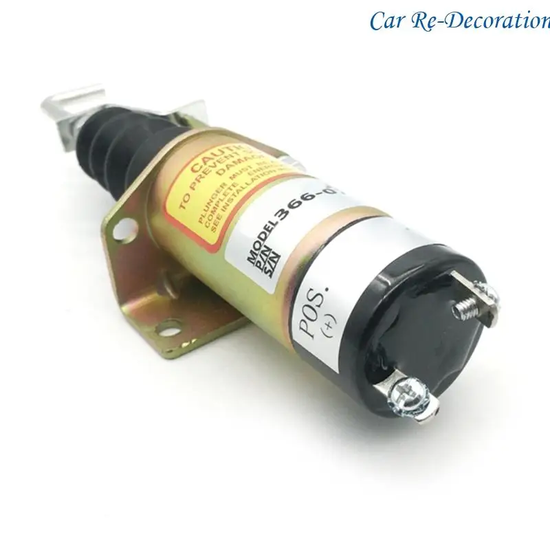 

R58D Stop Shut Offs Solenoid Valves 12V 24V for Generator 366-07197 366-07198