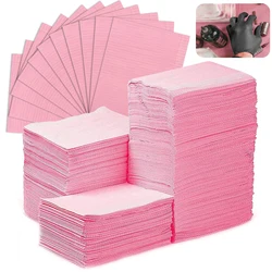 250/125/50/25/10pcs Disposable Pink Tattoo Clean Pad Wateproof Table Covers Medical Paper Dental Bibs Cloths Tattoo Accessories