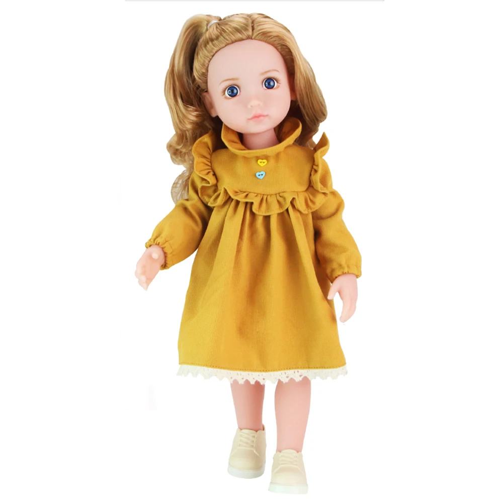 

15 Inch Girls Doll Toys for Kids,Fashion Dress Up with Clothes and Shoes,Gifts for Children