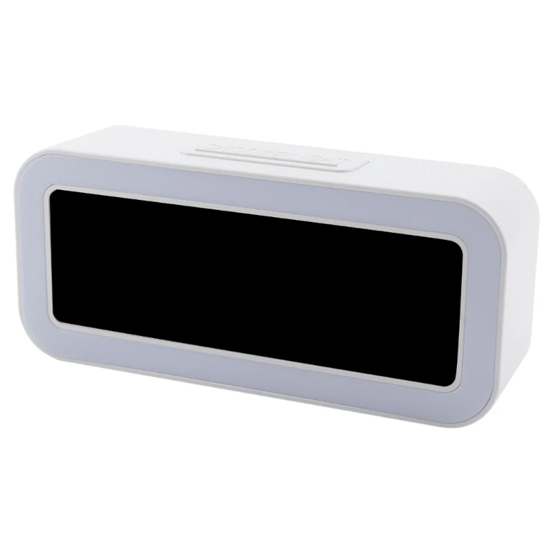 Modern Digital Clock with LED Display Snooze USB Output for Smartphone Charging