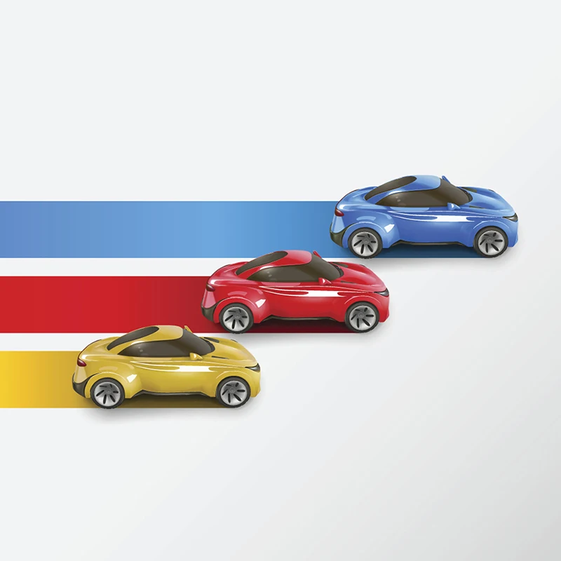 فرش تلامس منزلقة مزدوجة لـ Carrera Go رقمية ، قطع غيار عناصر السيارة ، 2 من من من Carrera Go