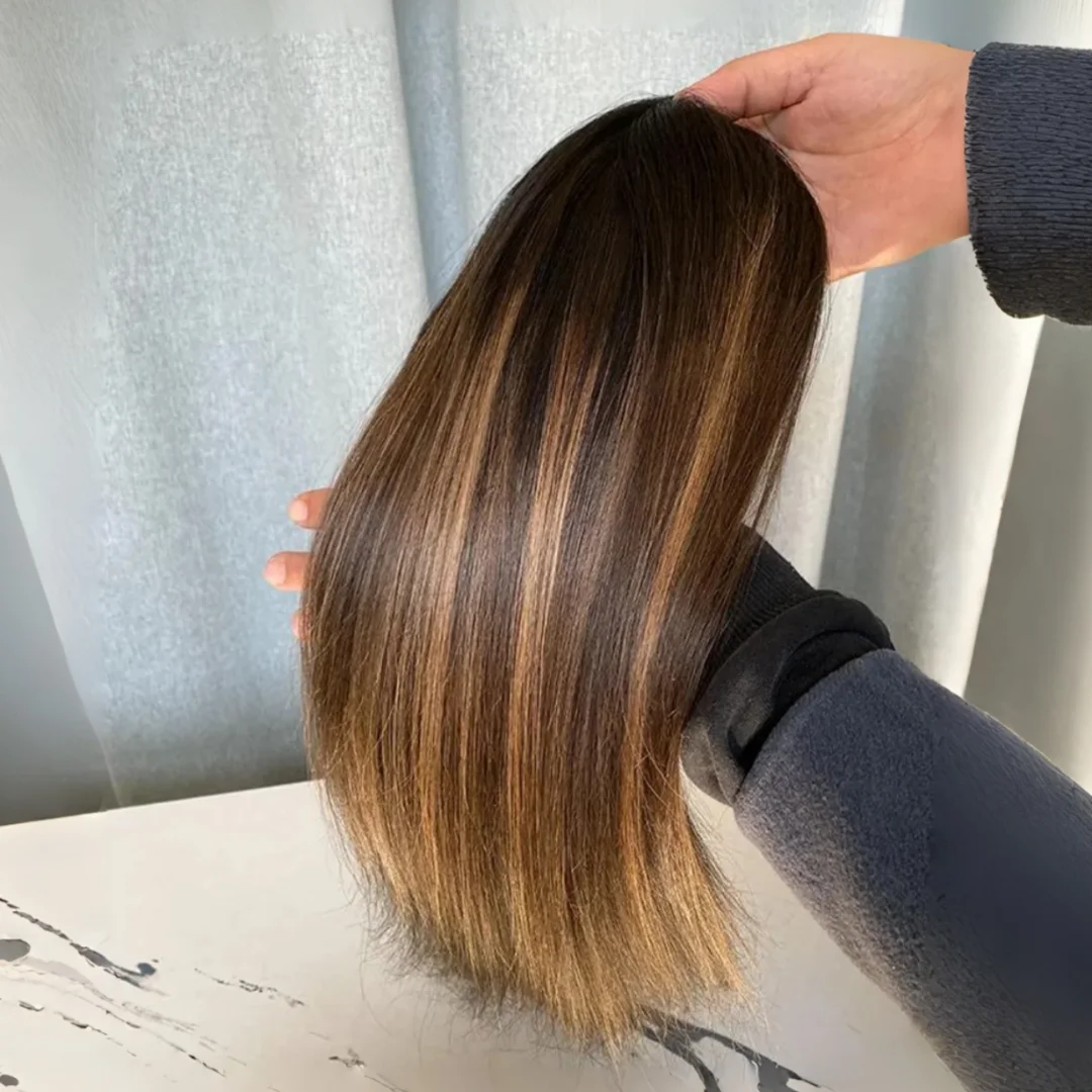 26 Inch Highlighted Blond Preplucked Glueless 5x5 Silk Base Wig Soft Natural Jewish Human Hair with Baby Hair HD Lace European S