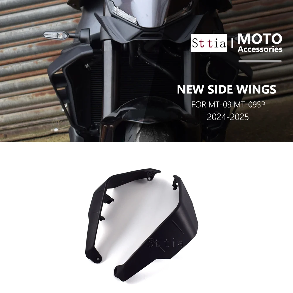 

2026 Motorcycle Sport Downforce Naked Side Spoilers Aerodynamic Wing Deflector For YAMAHA MT 09 Gen 4 MT09 MT-09 SP 2024 2025