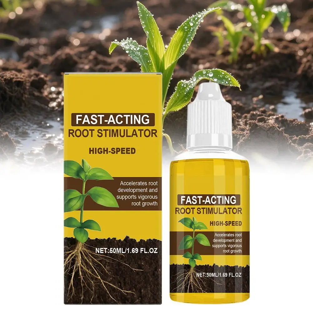 

50ml Root Booster for Plants Quick Liquid Rooting Hormones Root Starter for Plant Cuttings Professional Flower Tree Root Stimula