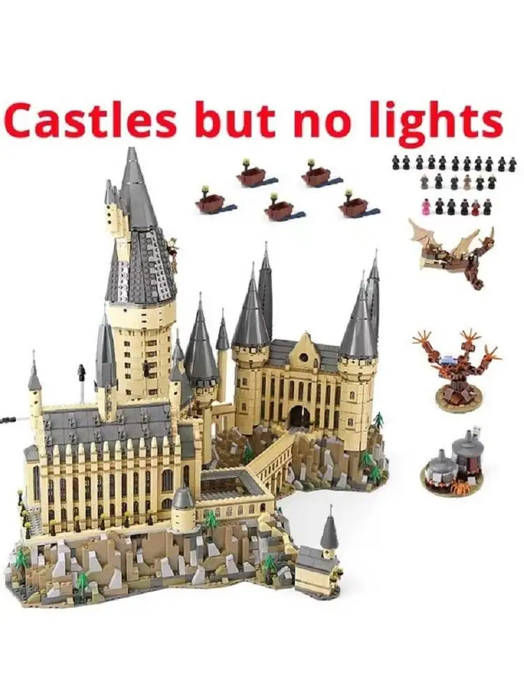 Filmserie Klassisches Schloss-Set Bausteine Modellbausatz Kompatibel mit 16060 Magische Schule Montage-Bausteine Spielzeug Geschenk