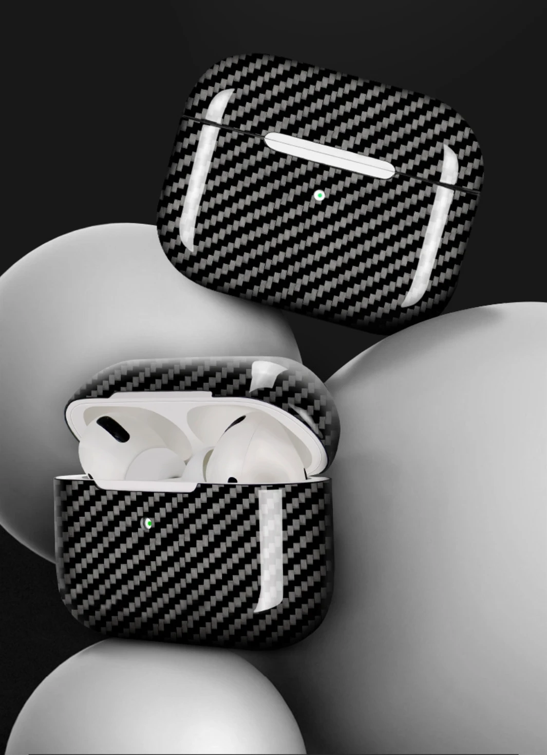 

Kevlar Carbon Case for Airpods Pro 3 2025 Carbon Fiber Case for Airpods 4/Airpods Pro 2/Airpods Pro 3 Aramid Carbon Fiber Case