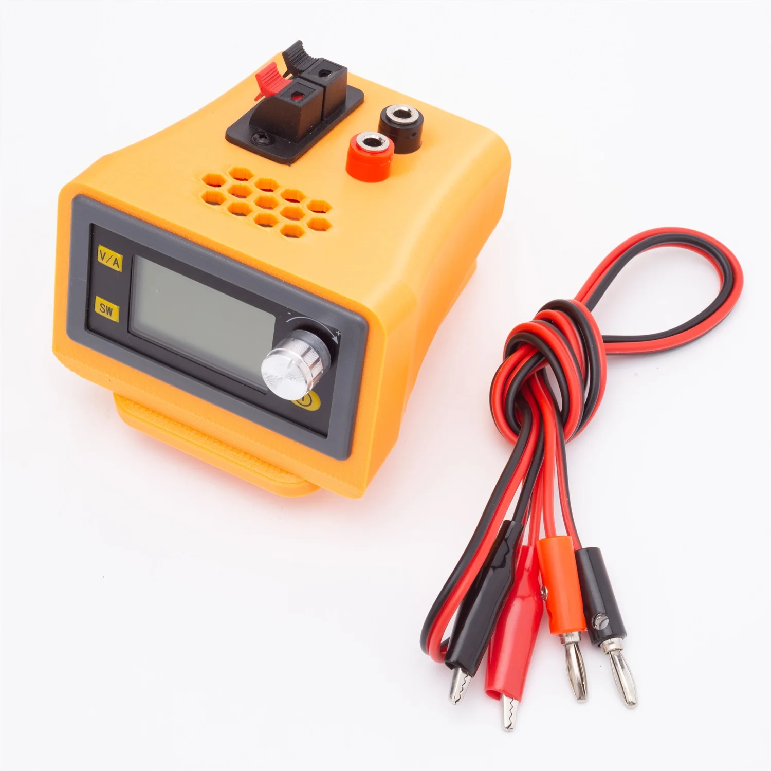 Imagem -06 - Bateria Portátil Cnc Fonte de Alimentação Ajustável Conversor Buck Boost para Absx 6pin 20v Bateria de Lítio Tensão dc Estável ao ar Livre