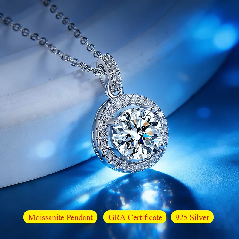 #63 Latest Moissanite Necklaces Offers