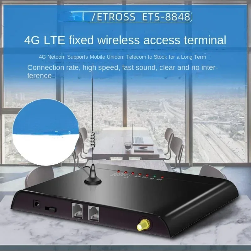 ETROSS-8848GSM wireless access desk elevator alarm, fixed wireless end point device