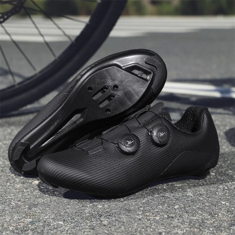 Unisex Cycling Shoes Compatible with Pelotan/SPD Indoor Road Riding Biking Bike Shoes with Delta Cleats Included for Men Women