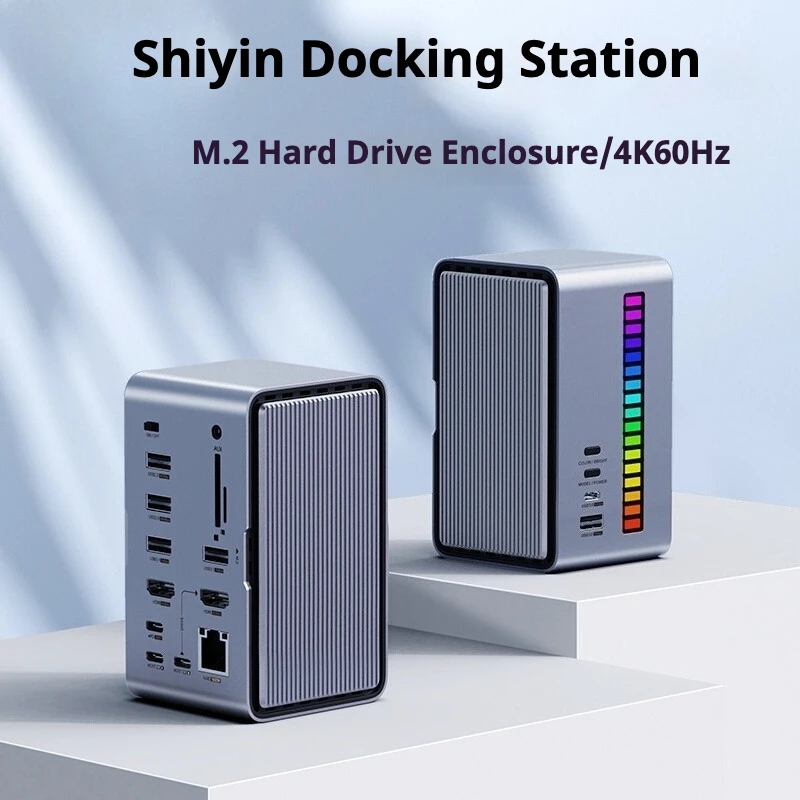 

Настольная док-станция, захват расширения M.2, чехол для жесткого диска типа C, ноутбук Pro, вертикальный преобразователь, USB-настольный Mac Mini M4