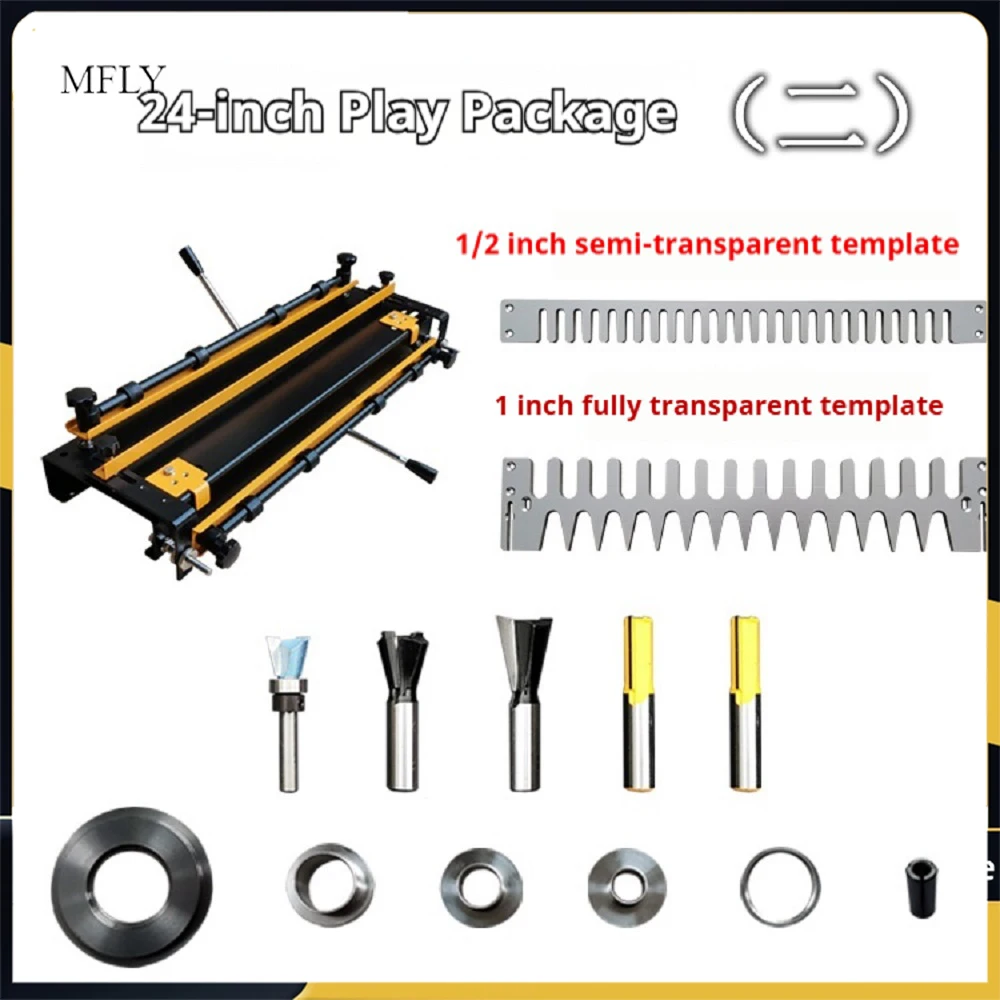 

Кабельный станок для ласточкин хвоста, 24 дюйма, полупрозрачный шпоночный станок «ласточкин хвост», деревянный шкаф, деревообрабатывающий инструмент, 60 см