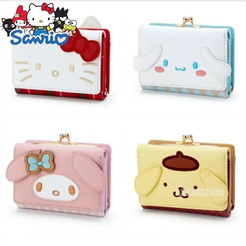  New Mini Wallet Luxury Brand Original Fashion Women's Wallet Cartoon Cute Short Wallet Multiple Card Slots High Quality