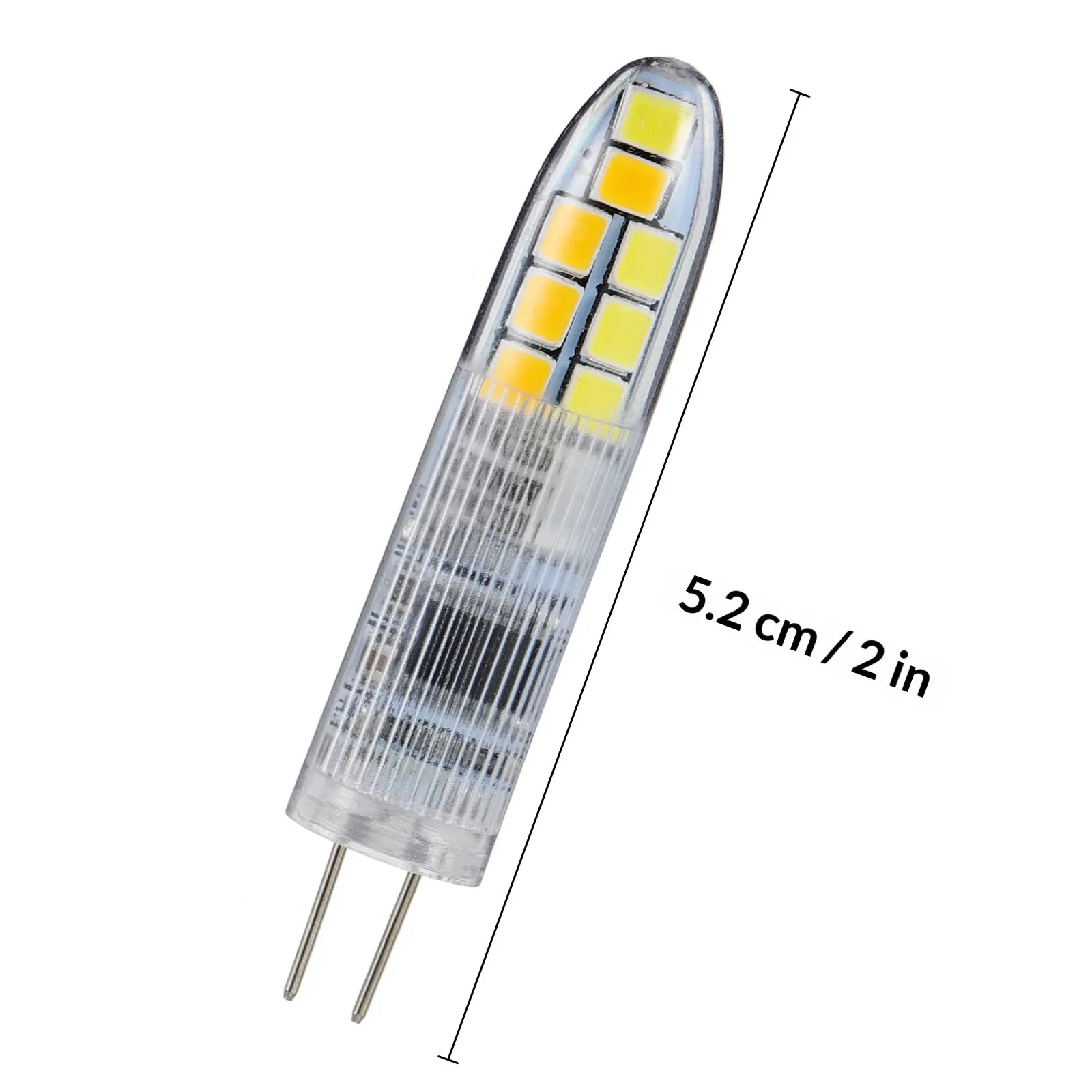 10pcs G4 LED Bulbs 3W 220V Corn Style High Brightness Eye-Safe for Chandelier Ceiling Fan Wall Home Lighting