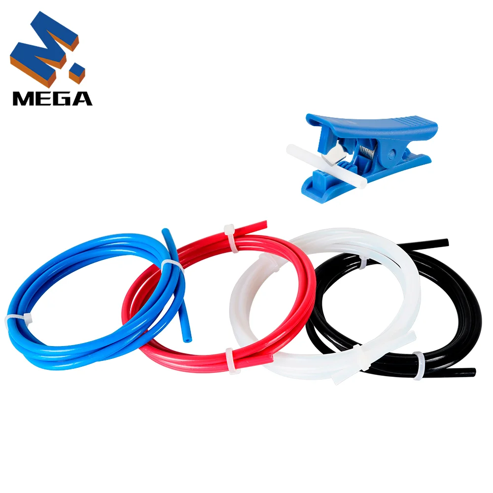 1/2/3/5M ID2.0mm OD4.0mm 1.75 Filament Feeding PTFE Tubing Tube Pipe For Creality Ender 3 CR10 Bowden Tubing 3D Printer Parts