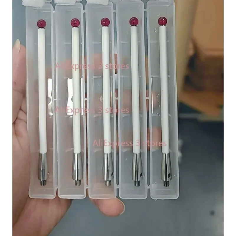 M4 Thread 6mm Ball‑Head CMM Touch Probe Stylus Ceramic Shaft Three‑Coordinate Measuring Machine Needle Tip