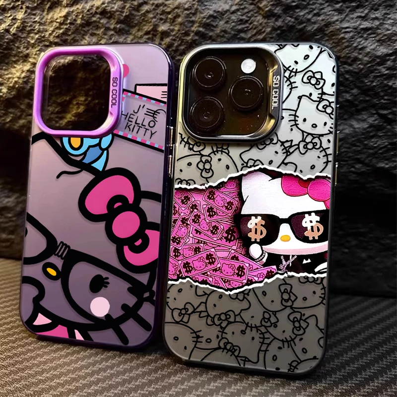 Sanrio Cute Hello Kitty Case for Samsung Galaxy A26 A36 A56 A25 A35 A55 A34 A54 A13 A33 A53 5G A06 A16 A15 A14 A23 A52 A52S A31