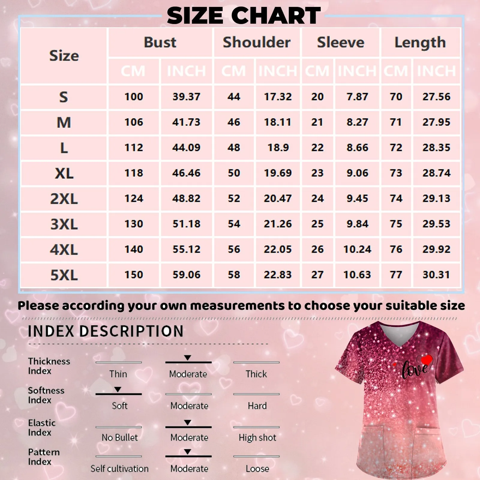 Unisex Working Uniform Print Pocket Pet Grooming Nurse Uniform Women Short Sleeve Spa V-neck Scrub Tops Healthcare Carer Tunic