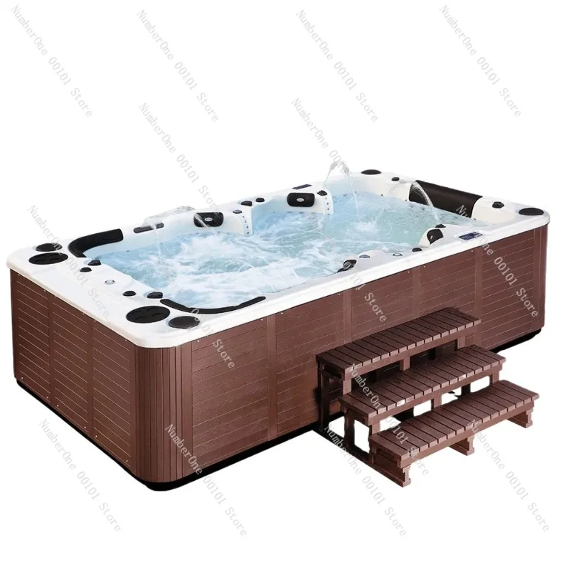 Hot Sale Bigeer BG-6608 Jacuzy Outdoor Hot Tub Spa With Massage Bathtub Intex Inflatable Pool