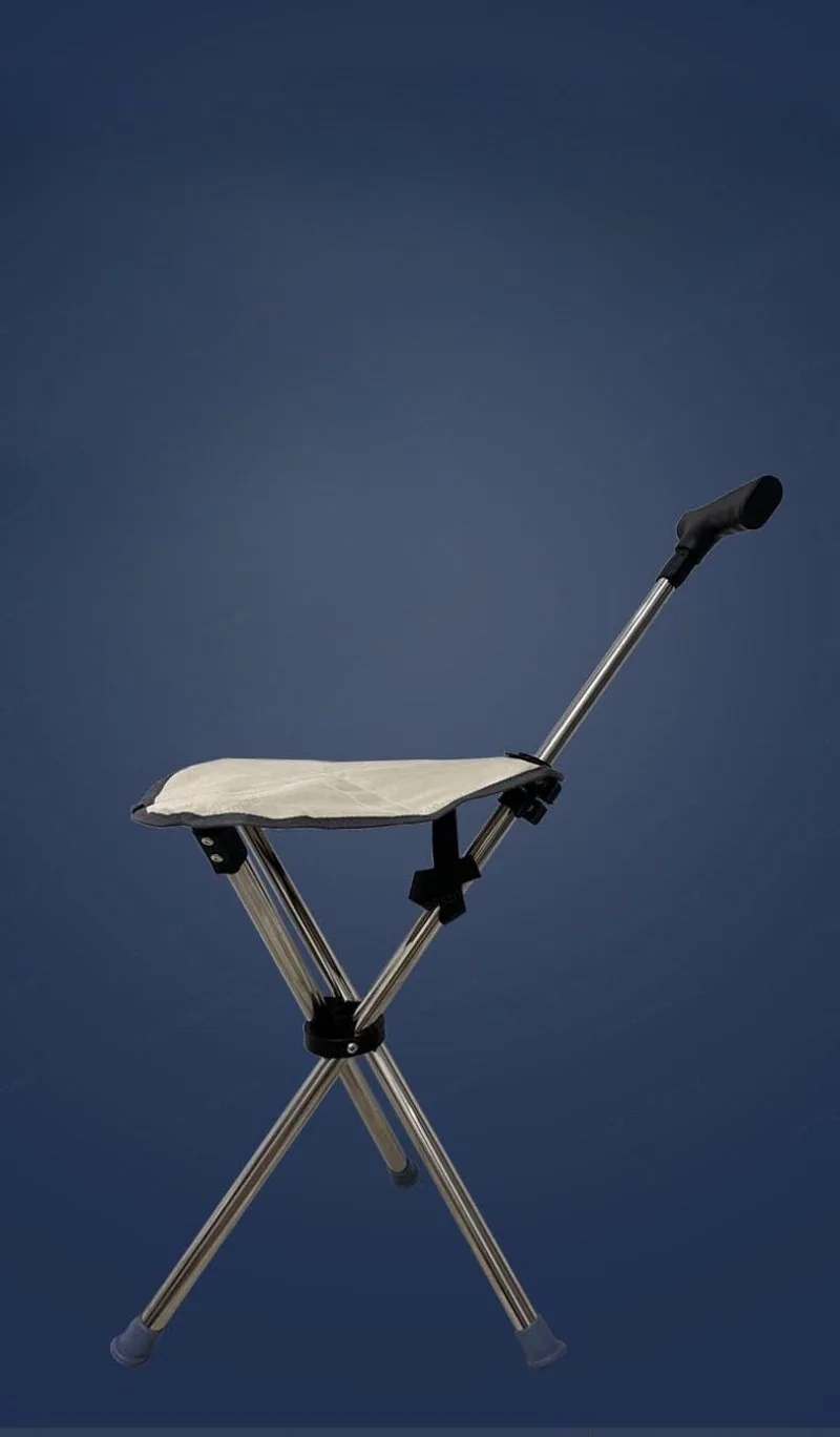 屋外用ポータブル折りたたみ椅子、高齢者向け多機能滑り止めシート、日常使用に最適