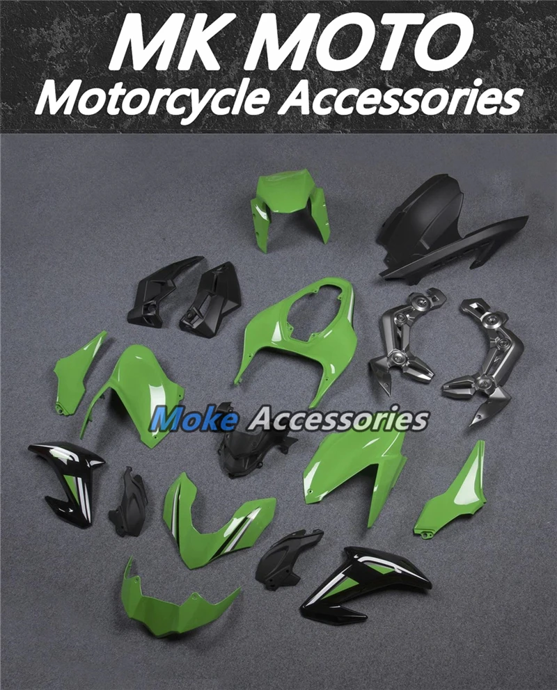 

Moke moto Fairings Kit Fit For Z900 2017 2018 2019 Bodywork Set Abs Injection Gren Black New