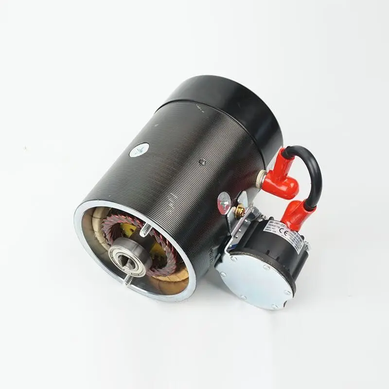 MD12160 Semi-Electric Stacker Power Unit - Hydraulic Pump Motor DC24V for Forklift Lifting System Replacement