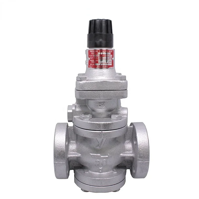 Wholesale Japan GP-1001 pilot operated Steam Pressure Reducing Valve for steam piping system with handle