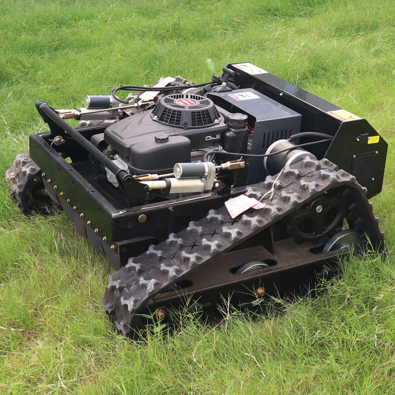 

Smart Robotic Lawn Mower Electric Remote Control Garden Cutting Machine