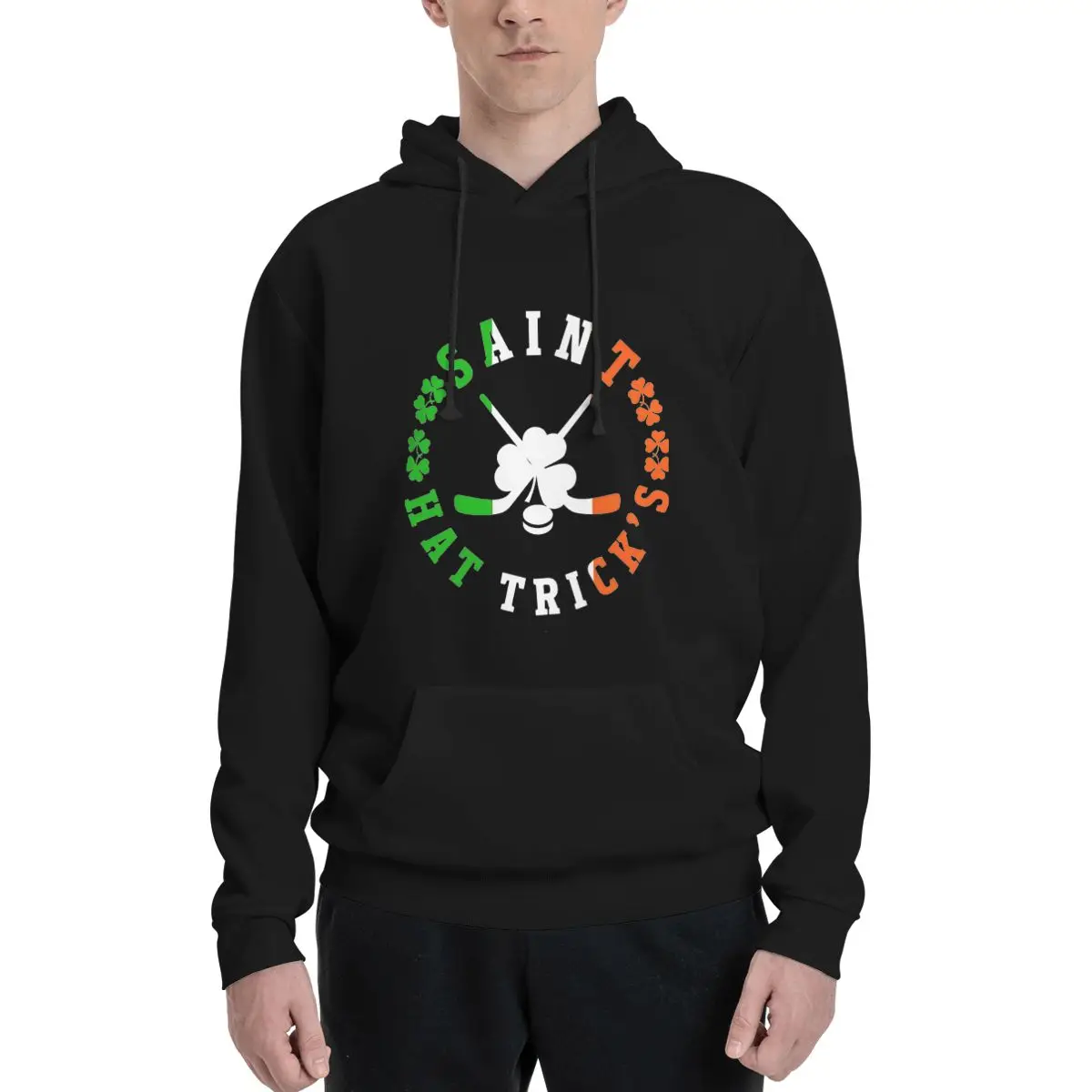 Patricks Day Casual Hoodies Men ireland Funny Hoodie Autumn Korean Fashion Pattern Sweatshirts Oversized Top