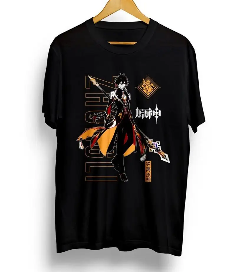 Hu Tao Genshin Impact Japan Aesthetic Anime Japanese Vaporwave Genshin Impact Raiden Shogun Gaming T-Shirt, Anime Waifu Shirt