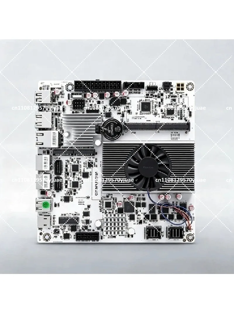 Mini ITX NAS Motherboard N150/N355, DDR5, Dual M.2 NVMe, 10Gbps LAN, PCIe Slot, 8-Bay SATA