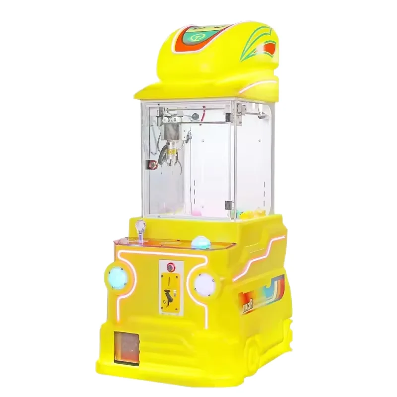 

Mini Plush Toy Clips Claw Machine Colorful Doll Machine Coin Operated Arcade Toy Crane Vending Machines