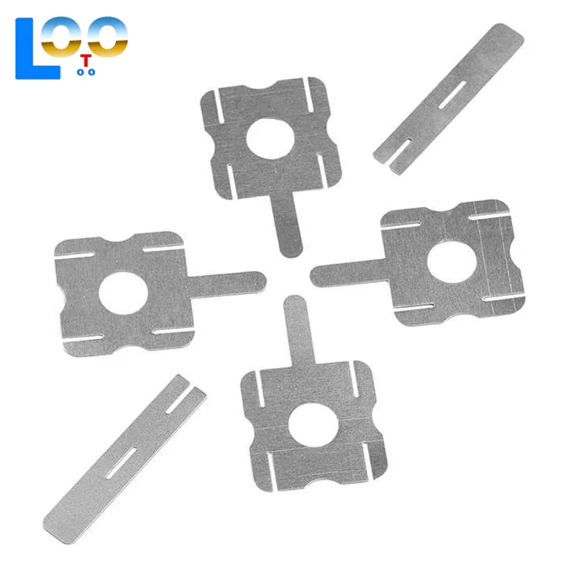 30 шт. 18650 литиевая батарея, никелевый лист, многоугольная батарея, никелевый лист для точечной сварки, батарейки, соединительные листы