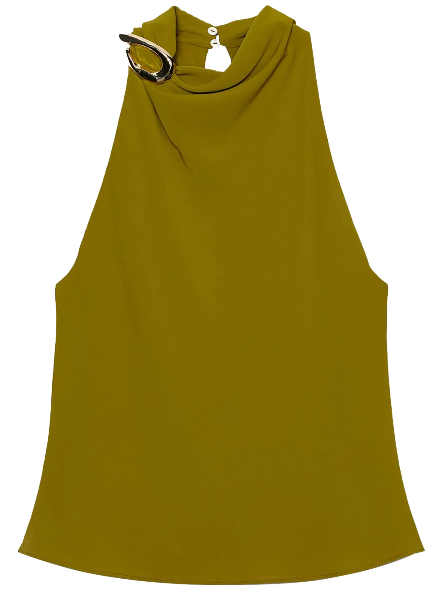 جديد شتاء 2025 Sle مثير بياقة Svel معلقة Ne بلوزة نسائية للتخسيس متعددة الاستخدامات غير رسمية مقصوصة للخصر irt