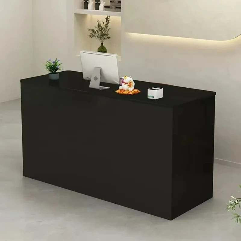 

Customizable Counter Display Reception DesksModern Office Beauty Reception Desks Luxury Salon Mostrador