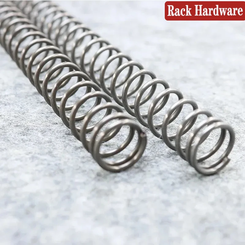2Pcs 304 Stainless Steel Compression Return Spring WD 0.3-0.7mm OD 2-12mm L 305mm DIY Coil Pressure Spring